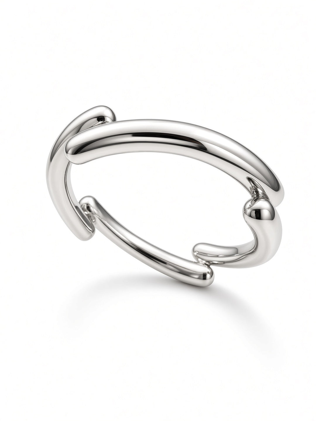 Veronix 14K Gold Curved Ring