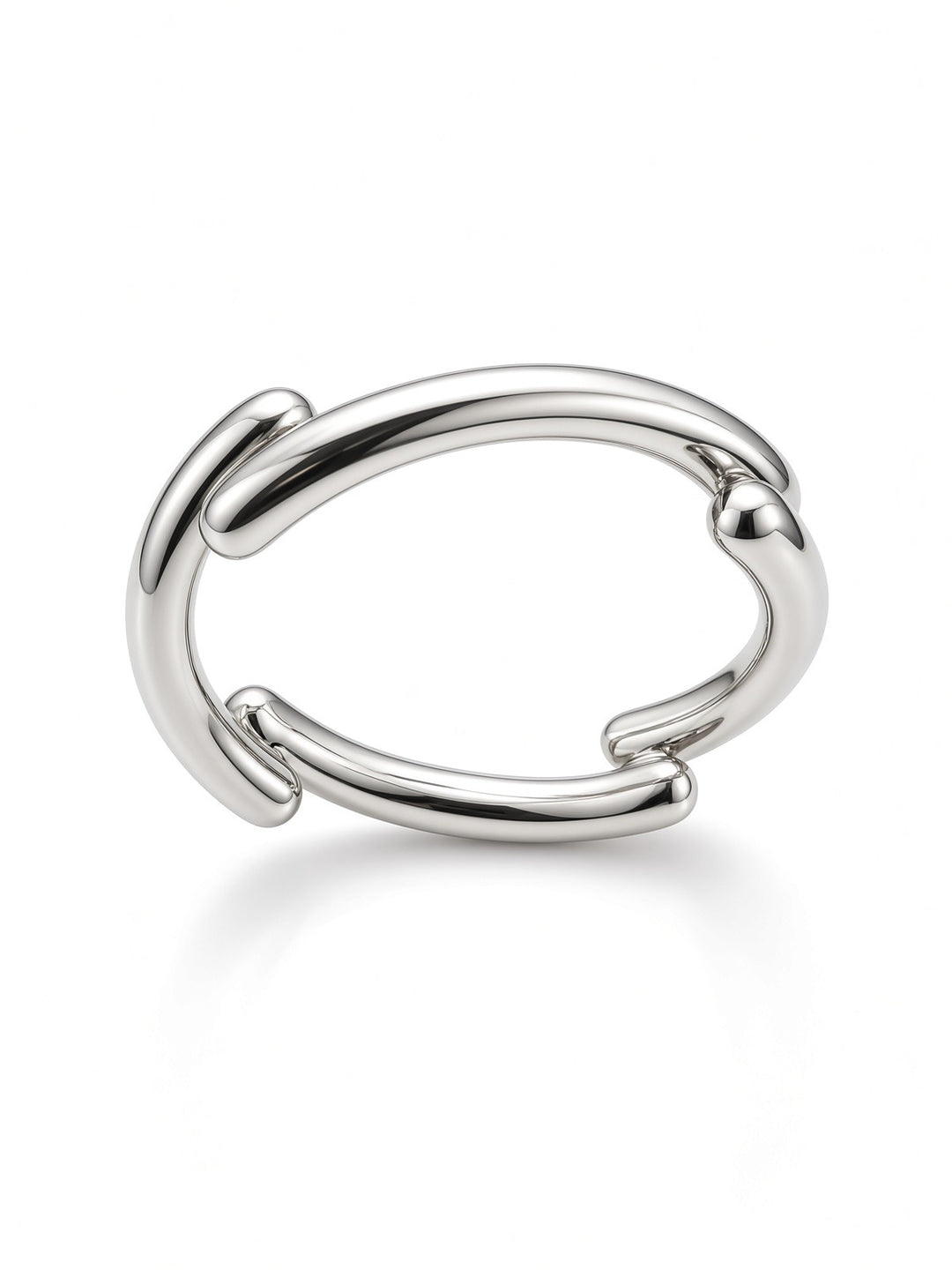 Veronix 14K Gold Curved Ring