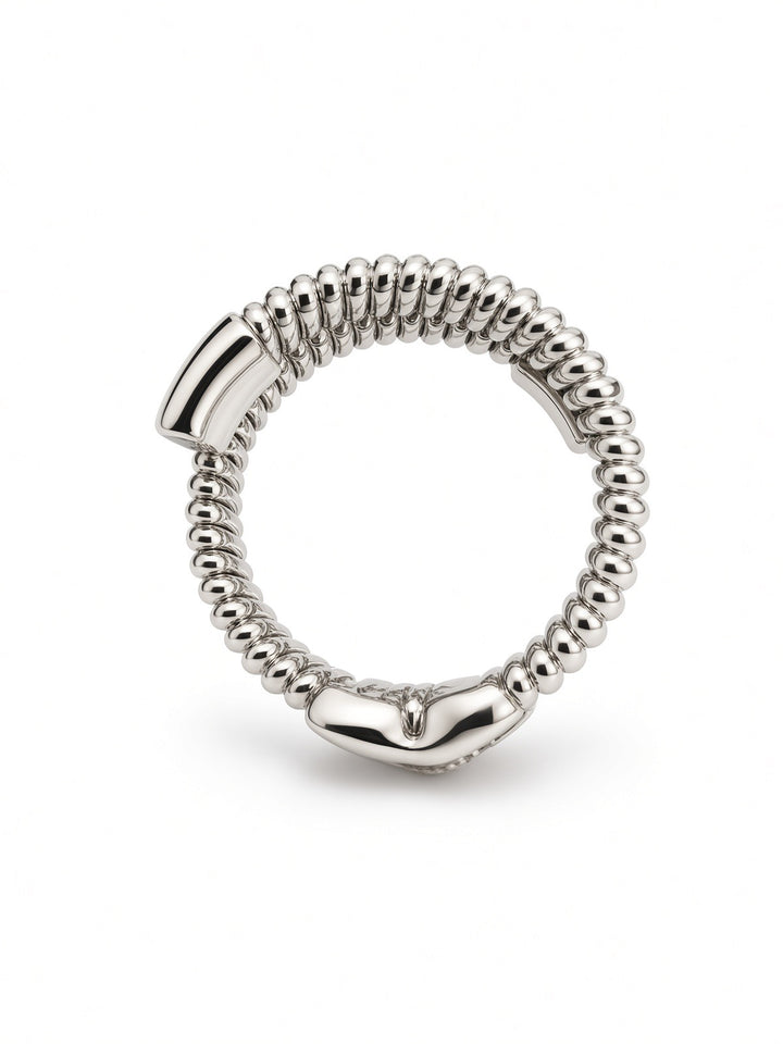 Solara 14K Gold Spiral Twist Diamond Ring