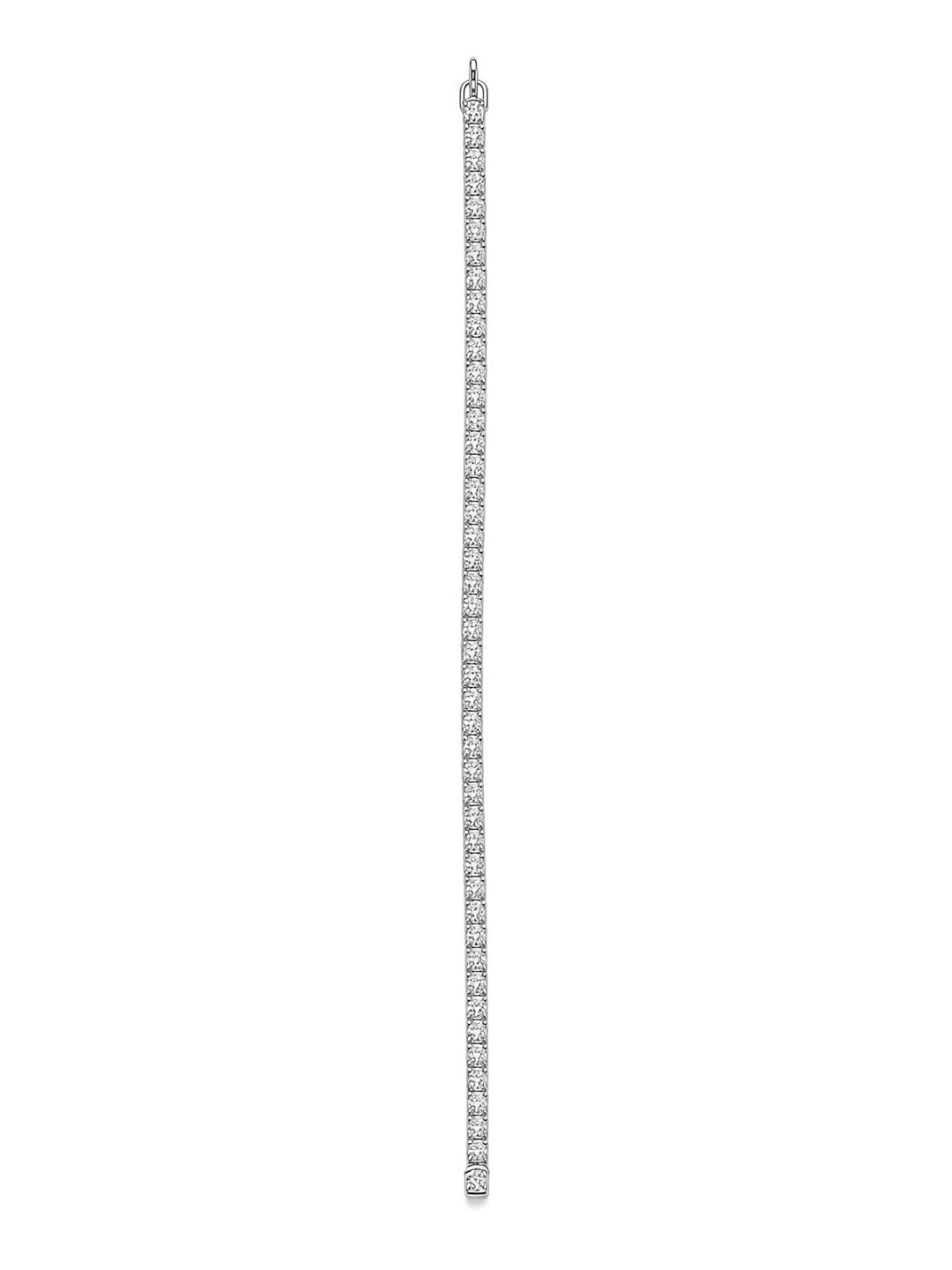 14K Gold Tennis Bracelet – 5.09 CT Lab Diamonds