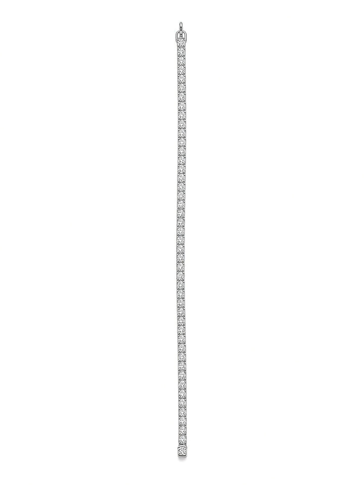 14K Gold Tennis Bracelet – 5.09 CT Lab Diamonds