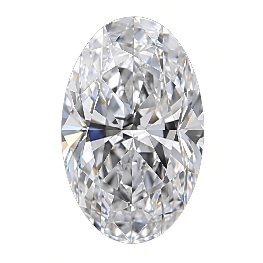 1.51CT Natural Oval Diamond – H Color, VVS1 Clarity, GIA Certified